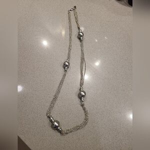 Talbots silver necklace